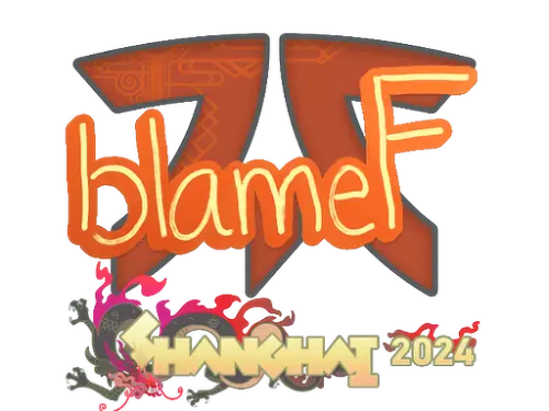 Sticker | blameF | Shanghai 2024