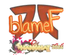 Sticker | blameF | Shanghai 2024