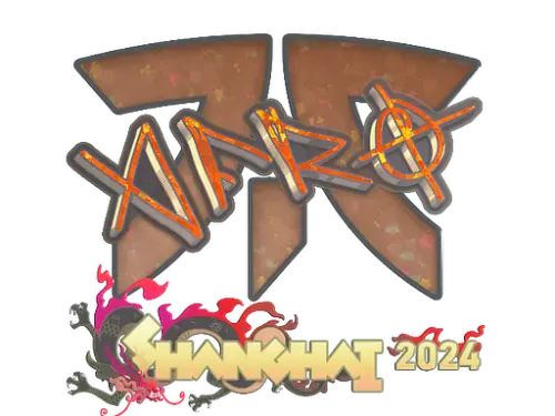 Sticker | afro (Glitter) | Shanghai 2024 Sticker | afro (Glitter) | Shanghai 2024