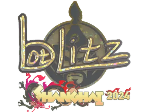 Sticker | bLitz (Glitter) | Shanghai 2024 Sticker | bLitz (Glitter) | Shanghai 2024