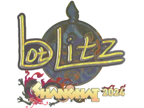 Sticker | bLitz (Holo) | Shanghai 2024