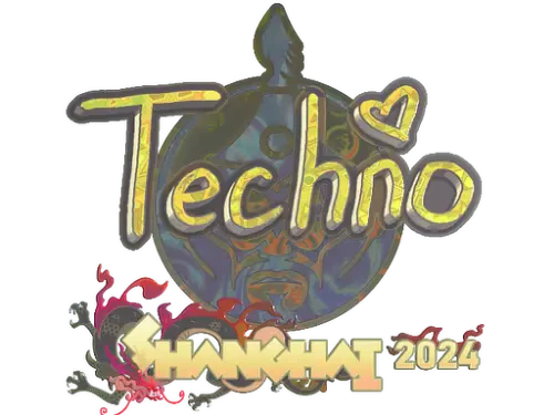 Sticker | Techno4K (Holo) | Shanghai 2024