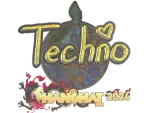 Sticker | Techno4K (Holo) | Shanghai 2024