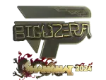 Sticker | biguzera (Gold) | Shanghai 2024