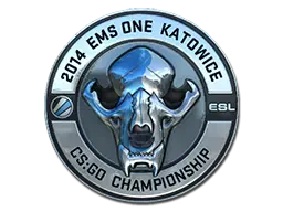 Sticker | ESL Skull (Foil) | Katowice 2014