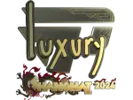 Sticker | lux (Gold) | Shanghai 2024