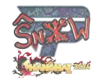 Sticker | snow (Holo) | Shanghai 2024