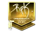 Sticker | RpK (Gold) | Cluj-Napoca 2015