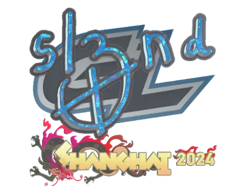 Sticker | sl3nd (Glitter) | Shanghai 2024 Sticker | sl3nd (Glitter) | Shanghai 2024