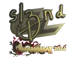 Sticker | sl3nd (Gold) | Shanghai 2024