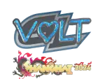 Sticker | volt (Glitter) | Shanghai 2024