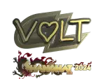 Sticker | volt (Gold) | Shanghai 2024
