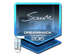 Sticker | ScreaM (Foil) | Cluj-Napoca 2015