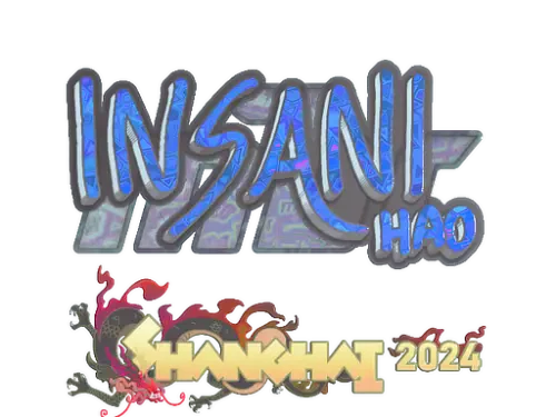 Sticker | insani (Holo) | Shanghai 2024