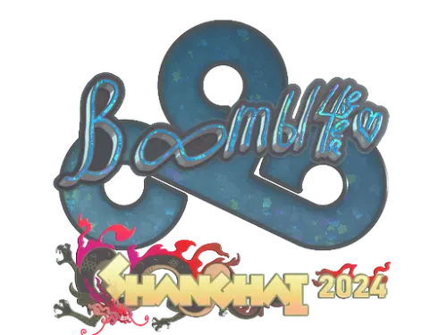 Sticker | Boombl4 (Glitter) | Shanghai 2024 Sticker | Boombl4 (Glitter) | Shanghai 2024