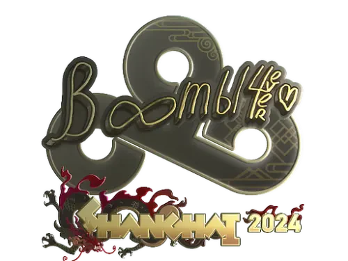Sticker | Boombl4 (Gold) | Shanghai 2024 Sticker | Boombl4 (Gold) | Shanghai 2024