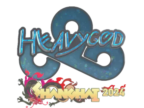 Sticker | Heavygod (Glitter) | Shanghai 2024 Sticker | Heavygod (Glitter) | Shanghai 2024