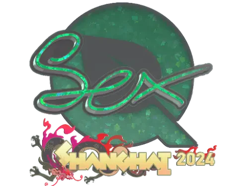 Sticker | dexter (Glitter) | Shanghai 2024 Sticker | dexter (Glitter) | Shanghai 2024