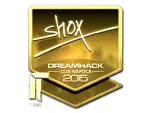 Sticker | shox (Gold) | Cluj-Napoca 2015