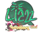Sticker | Liazz (Glitter) | Shanghai 2024