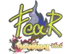 Sticker | fEAR (Holo) | Shanghai 2024