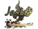 Sticker | jambo (Gold) | Shanghai 2024