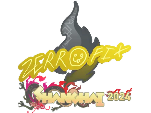 Sticker | zeRRoFIX | Shanghai 2024