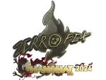 Sticker | zeRRoFIX (Gold) | Shanghai 2024