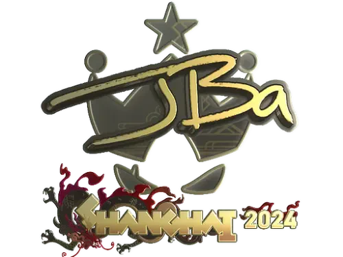 Sticker | JBa (Gold) | Shanghai 2024 Sticker | JBa (Gold) | Shanghai 2024