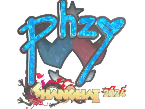 Sticker | phzy (Glitter) | Shanghai 2024 Sticker | phzy (Glitter) | Shanghai 2024
