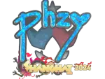Sticker | phzy (Glitter) | Shanghai 2024