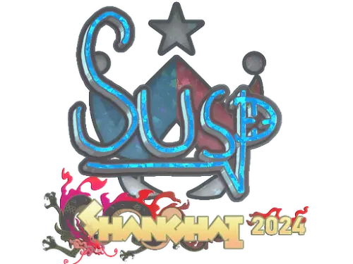 Sticker | susp (Glitter) | Shanghai 2024