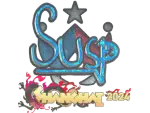 Sticker | susp (Glitter) | Shanghai 2024