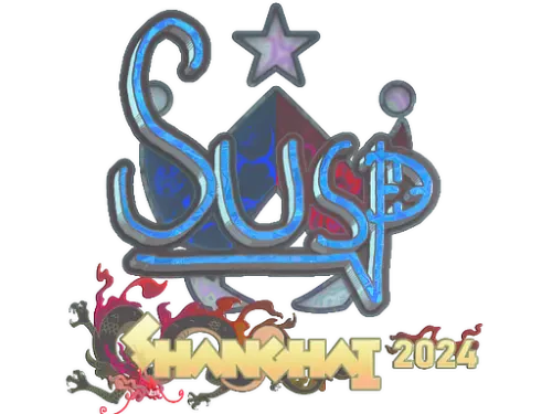 Sticker | susp (Holo) | Shanghai 2024 Sticker | susp (Holo) | Shanghai 2024
