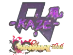 Sticker | Kaze (Glitter) | Shanghai 2024
