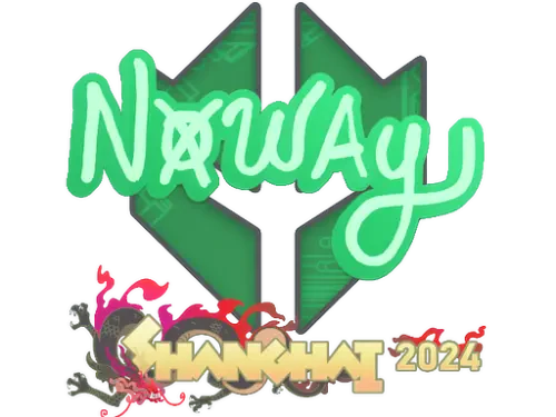 Sticker | noway | Shanghai 2024 Sticker | noway | Shanghai 2024