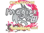 Sticker | magixx (Glitter, Champion) | Shanghai 2024