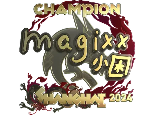 Sticker | magixx (Gold, Champion) | Shanghai 2024
