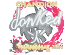 Sticker | donk (Champion) | Shanghai 2024