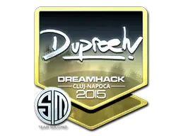 Sticker | dupreeh (Foil) | Cluj-Napoca 2015 Sticker | dupreeh (Foil) | Cluj-Napoca 2015
