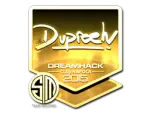 Sticker | dupreeh (Gold) | Cluj-Napoca 2015