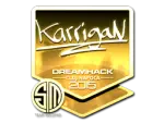 Sticker | karrigan (Gold) | Cluj-Napoca 2015