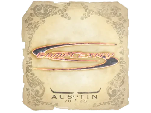 Sticker | Complexity Gaming | Austin 2025 Sticker | Complexity Gaming | Austin 2025