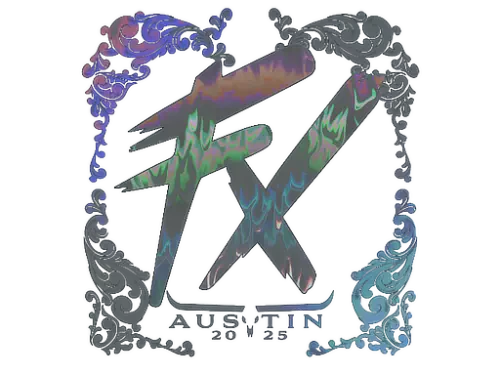 Sticker | Fluxo (Holo) | Austin 2025