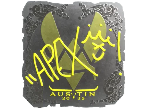 Sticker | apEX (Foil) | Austin 2025