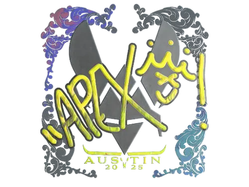 Sticker | apEX (Holo) | Austin 2025 Sticker | apEX (Holo) | Austin 2025