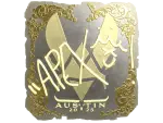 Sticker | apEX (Gold) | Austin 2025
