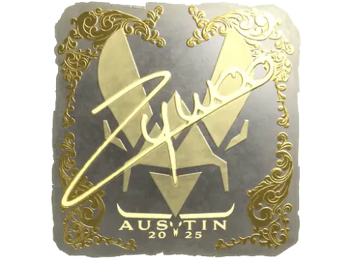 Sticker | ZywOo (Gold) | Austin 2025