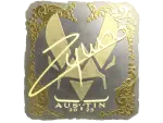 Sticker | ZywOo (Gold) | Austin 2025
