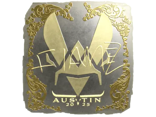 Sticker | FlameZ (Gold) | Austin 2025